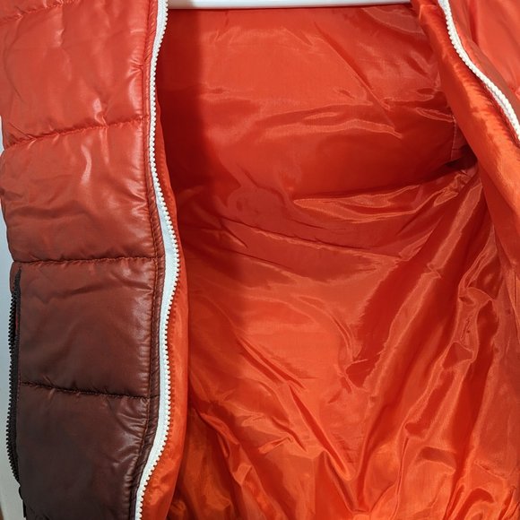 2 color tone Winter vest with hood - Picture 8 of 9